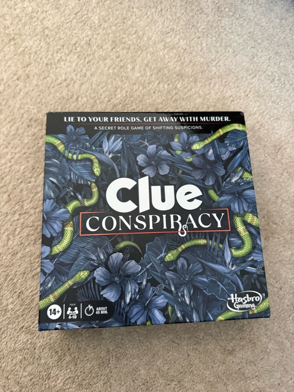 Clue Conspiracy Board Game NEW open box